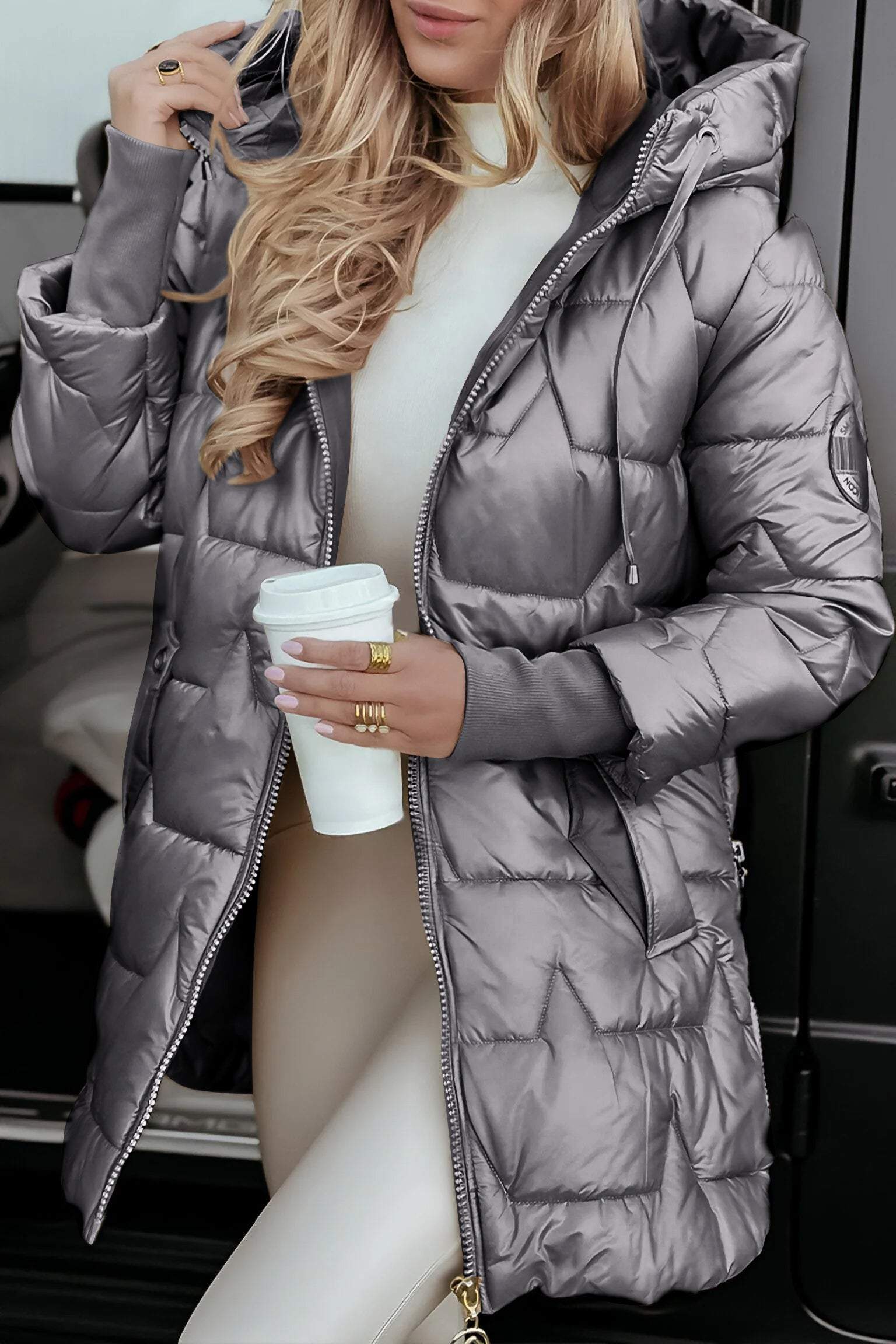 Stacey™ - Comfortable and Stylish Long Jacket