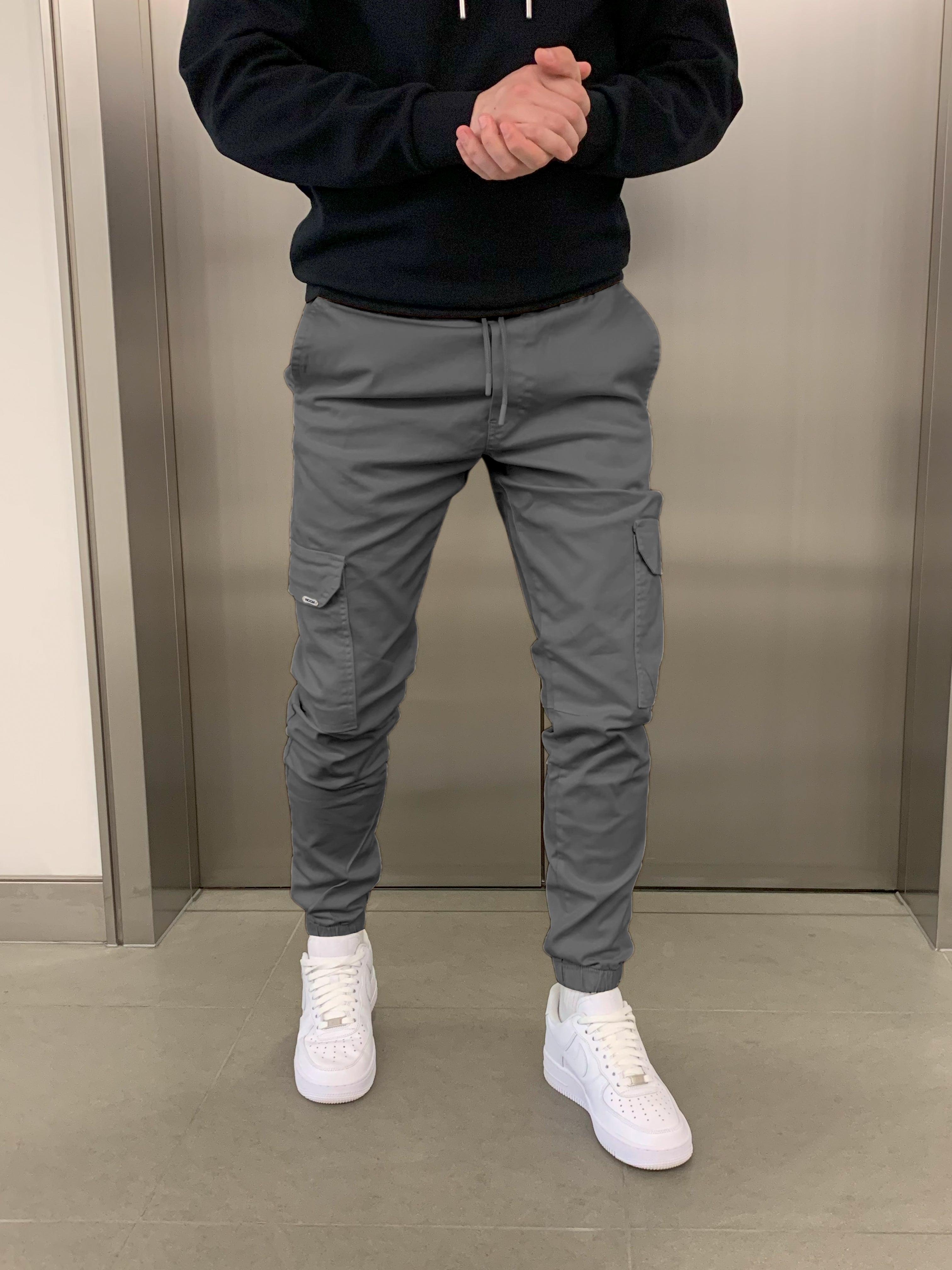 Crispin – Jogger-Cut Cargo Pants
