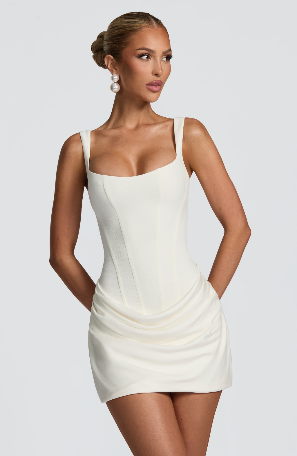 Lucia – Sculpted Hourglass Mini Dress