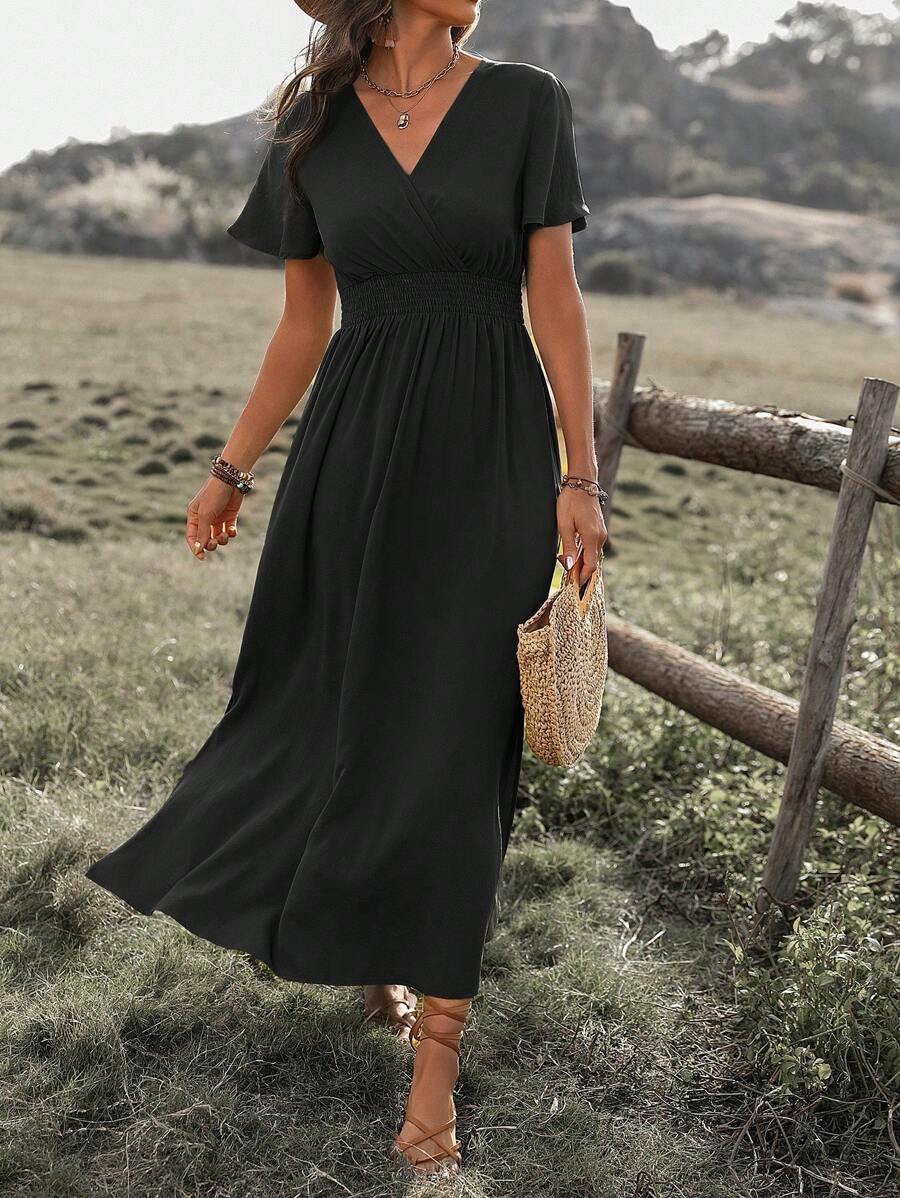 Alyssa – Elegant Maxi Split Dress