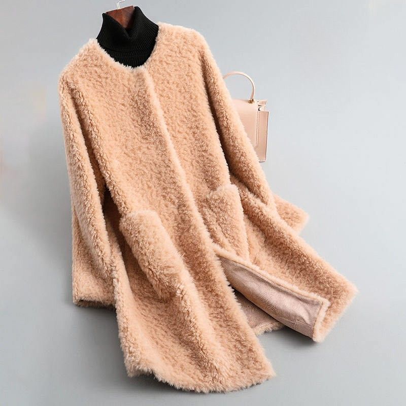 Remi – Luxurious Teddy Sheepskin Coat