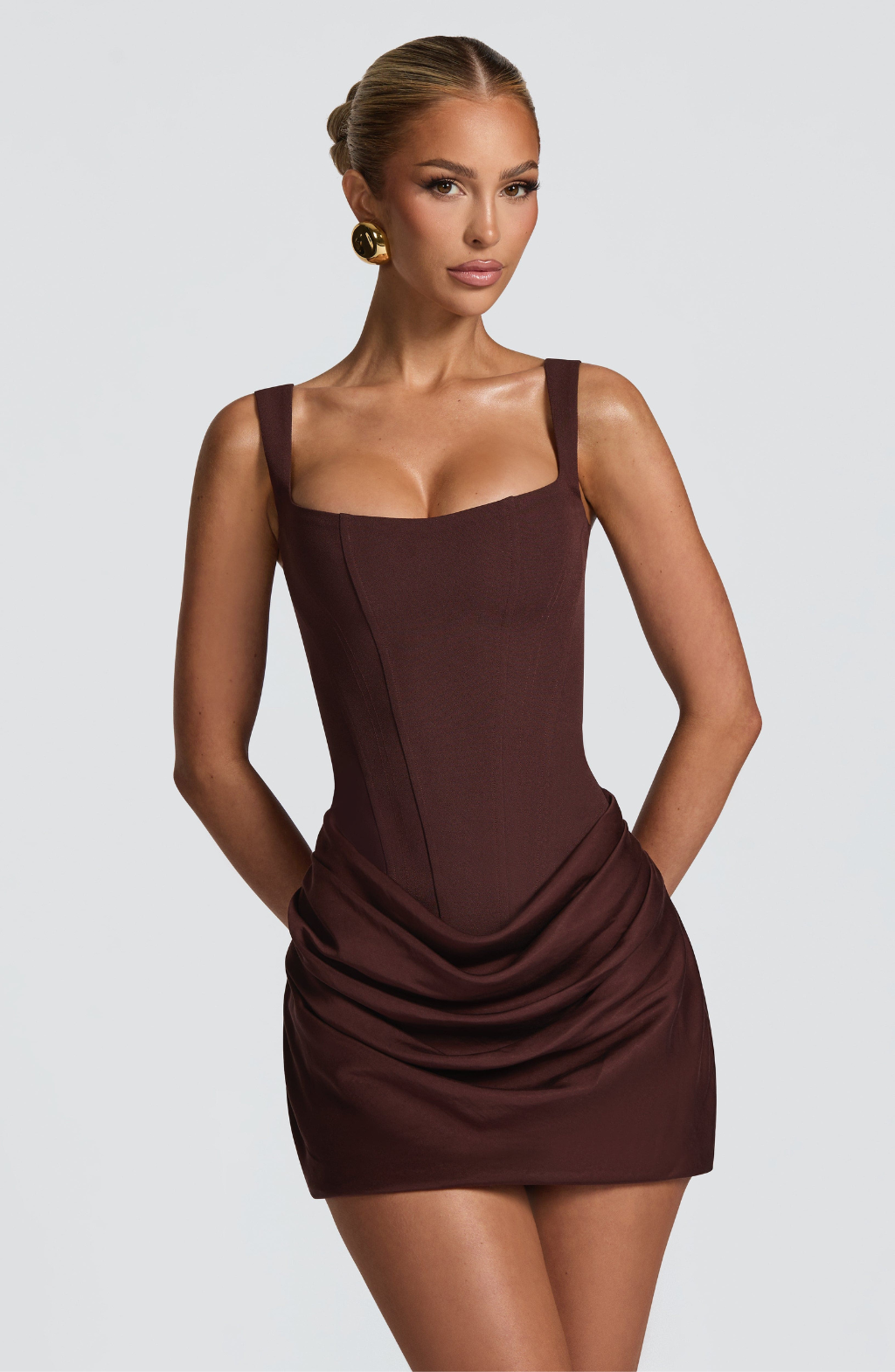 Lucia – Sculpted Hourglass Mini Dress