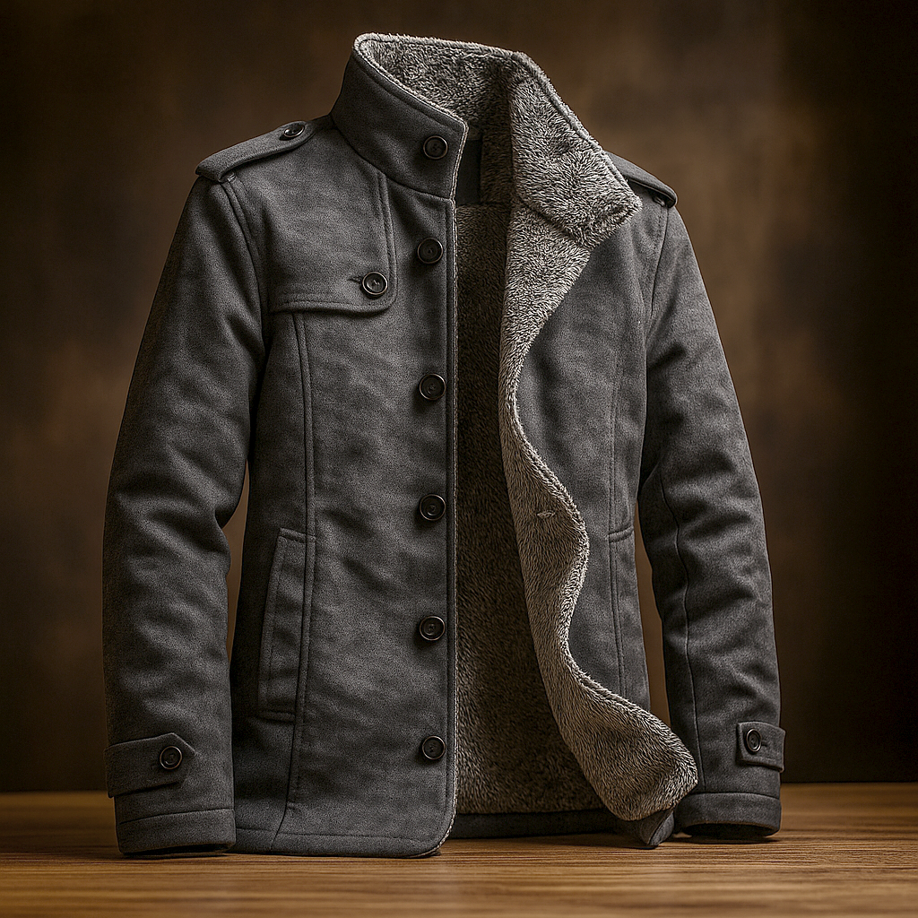 Riley - Suede Coat for Men