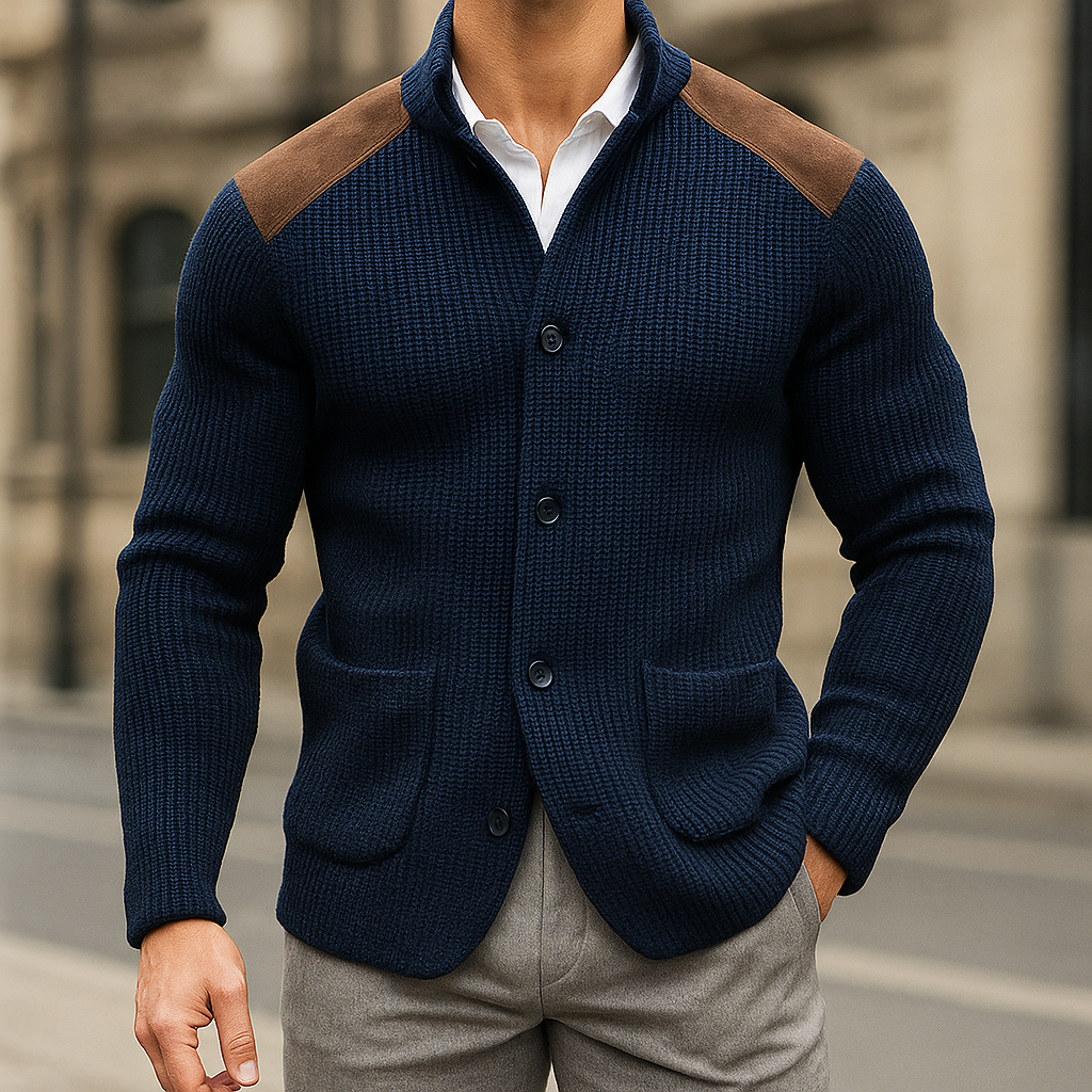 Matthew – Textured Knit Blazer