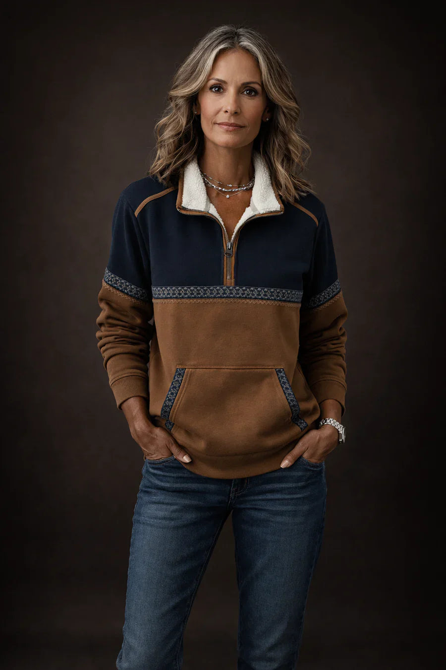 Robyn – Cosy Half Zip
