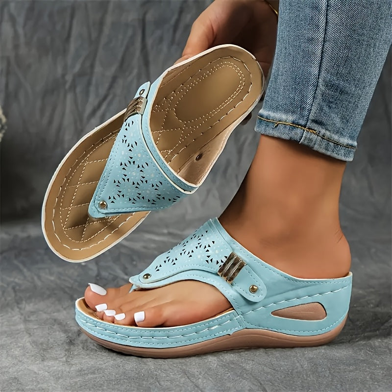Clodagh - Comfort Wedge Sandals