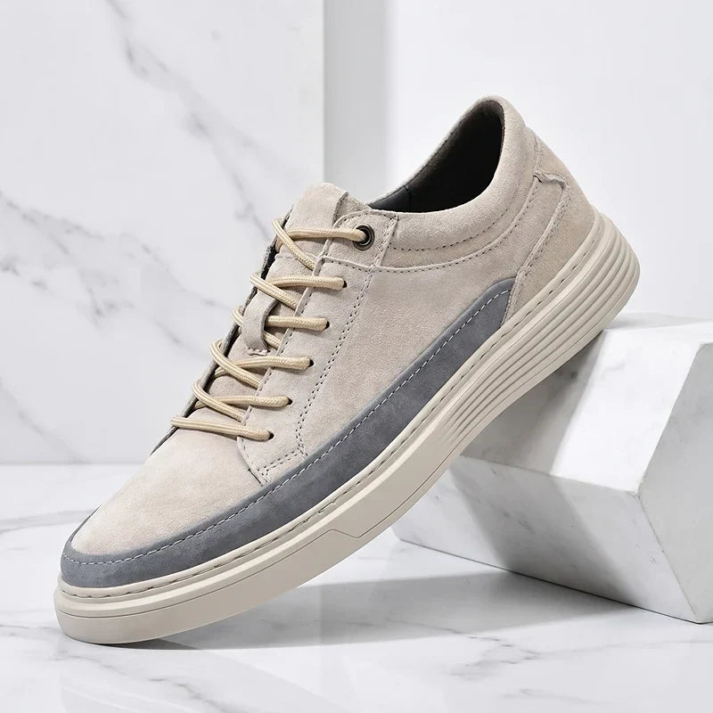 Renzo - Suede Cushioned Sneakers