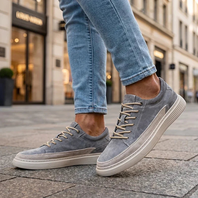 Renzo - Suede Cushioned Sneakers