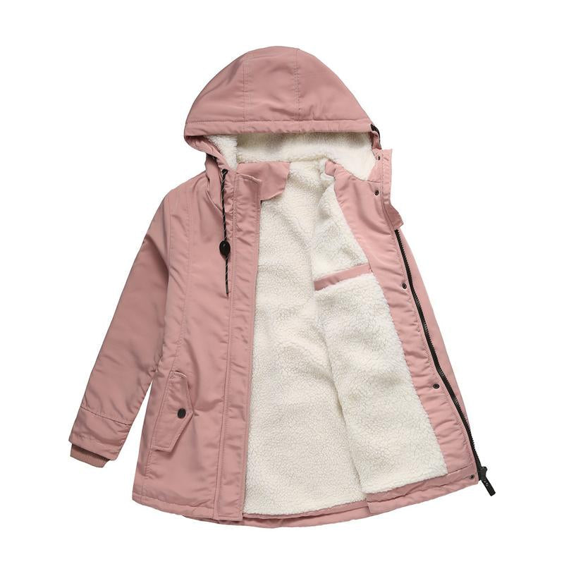 Pippa – Cozy Quilted Winter Coat with Hood