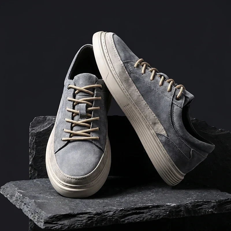 Renzo - Suede Cushioned Sneakers