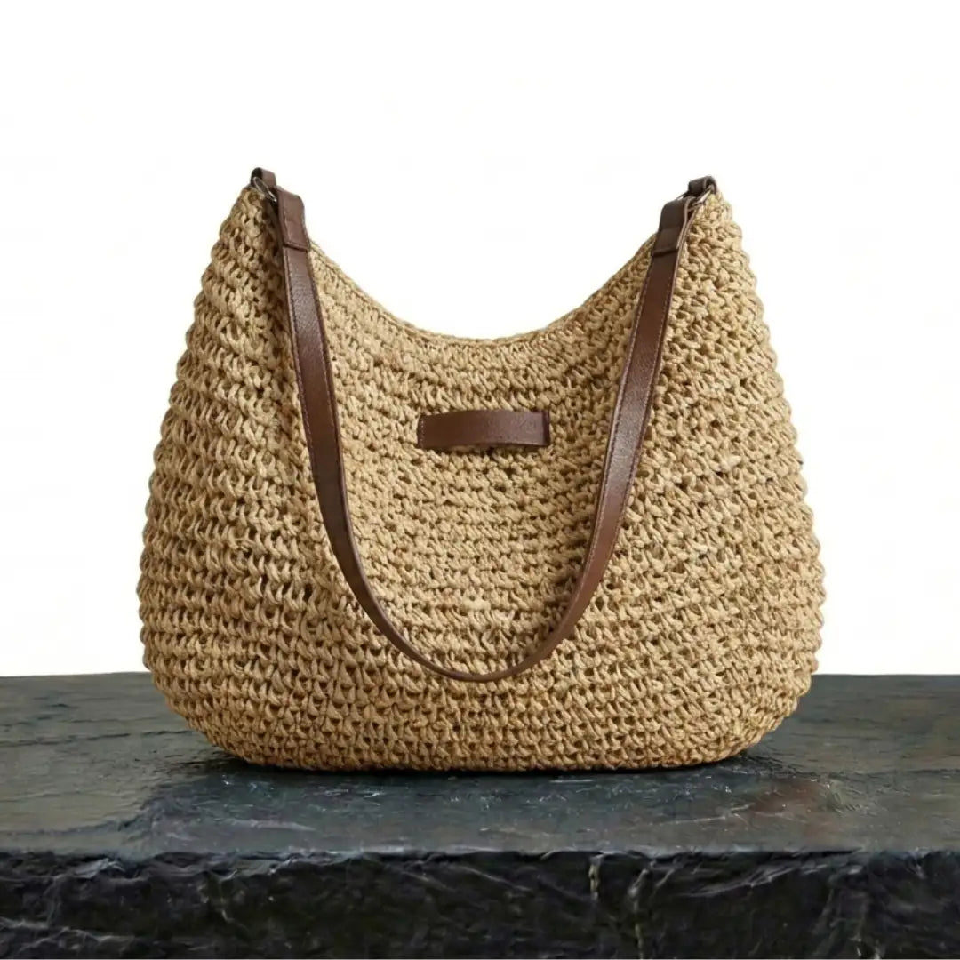 Avielle – Straw Crossbody Handbag