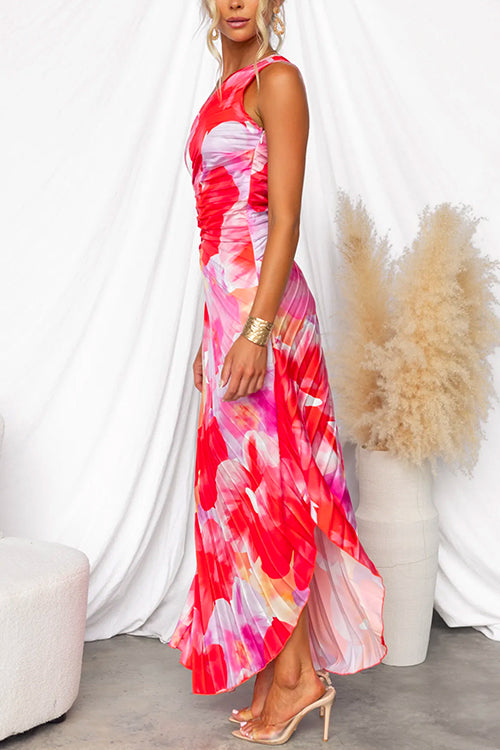 Danielle - Dress Vibrant Tropical Evening
