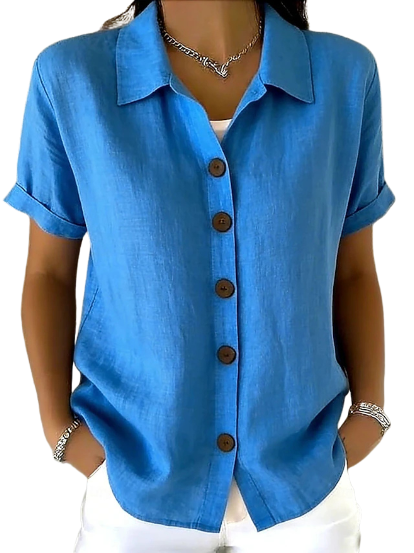Becca – Relaxed Short Sleeve Women’s Shirt