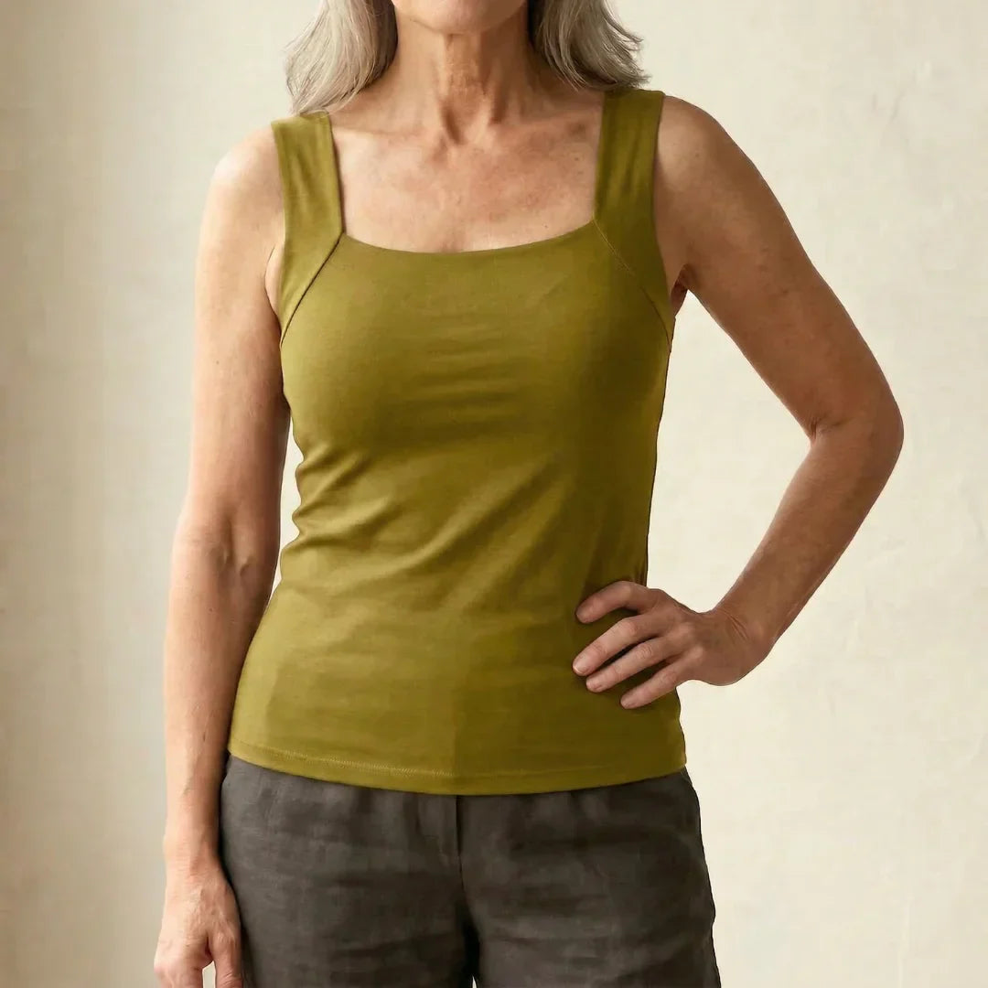 Dulcie - Built-In Comfort Bra Tank Top