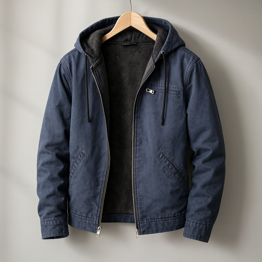 Finnley – Sherpa-Lined Canvas Jacket
