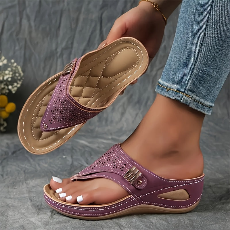 Clodagh - Comfort Wedge Sandals