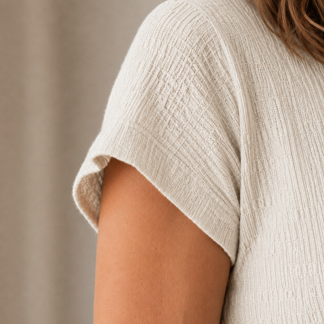 Ada - Ribbed Knotted Midi Dress