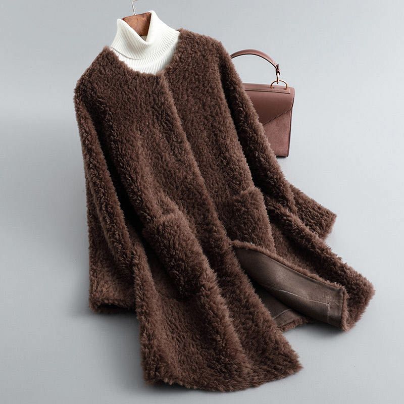 Remi – Luxurious Teddy Sheepskin Coat