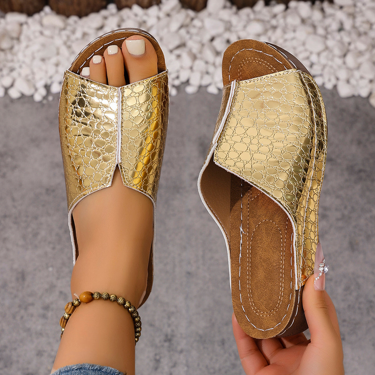 Jemina - Orthopedic Wedge Sandals