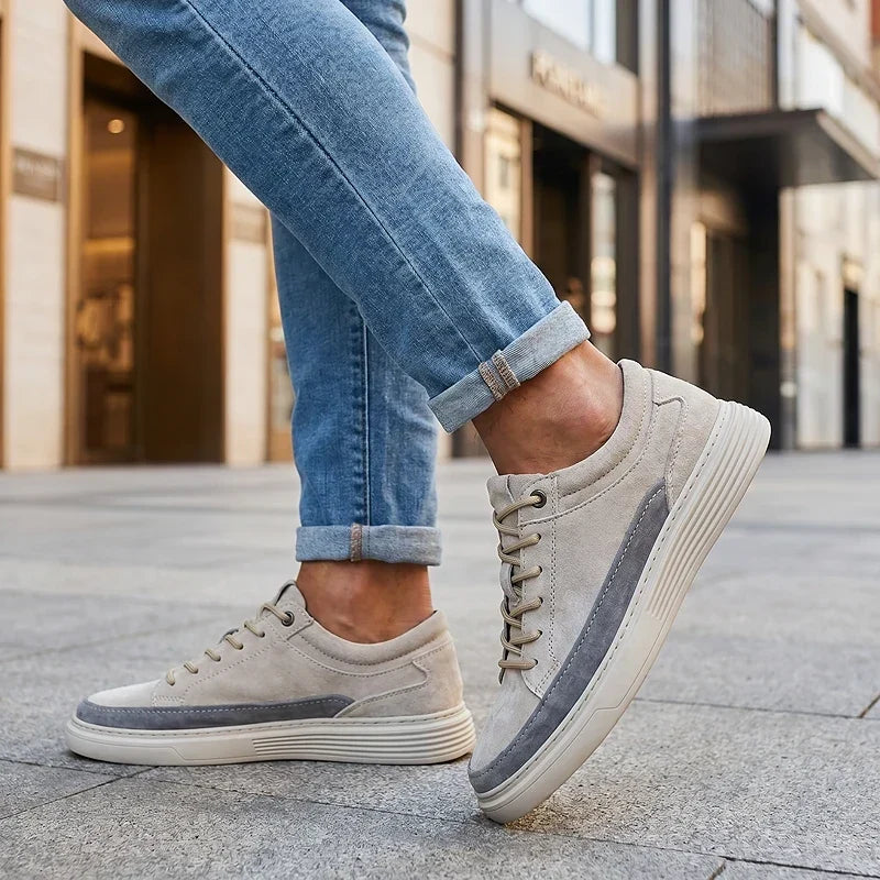 Renzo - Suede Cushioned Sneakers