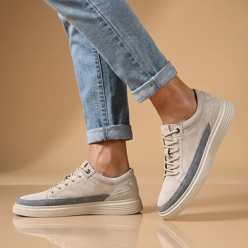 Renzo - Suede Cushioned Sneakers