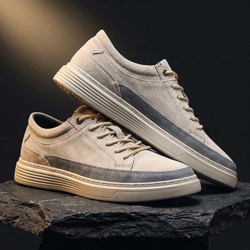 Renzo - Suede Cushioned Sneakers