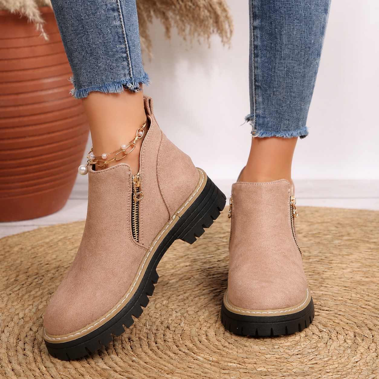 Frankie – Comfort Ankle Boots