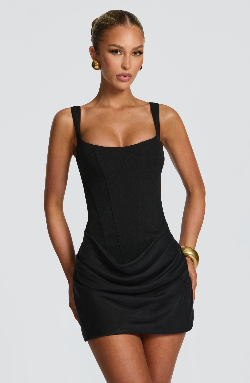 Lucia – Sculpted Hourglass Mini Dress