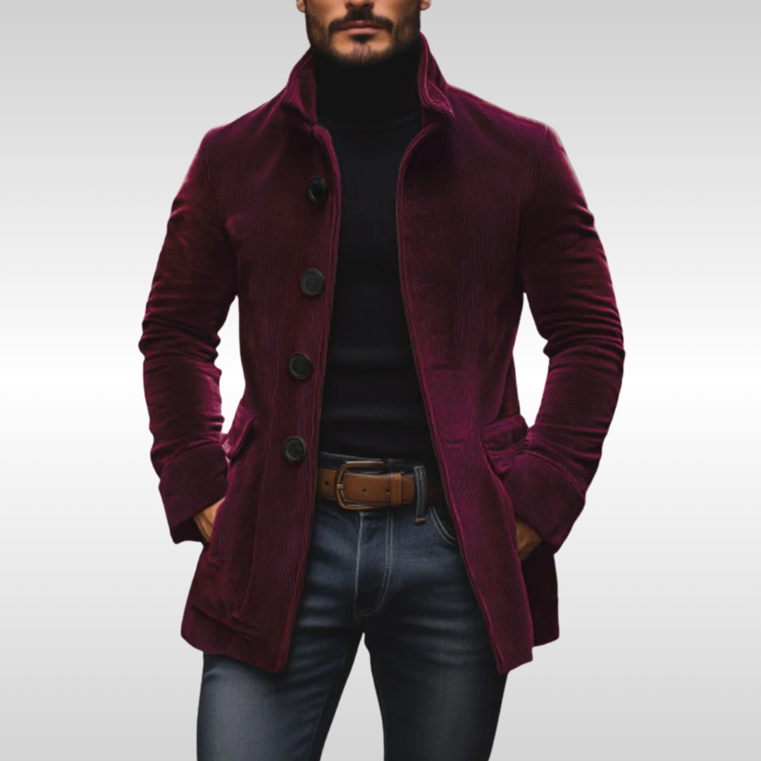 Alfie – Corduroy Jacket with Slim Tailored Fit