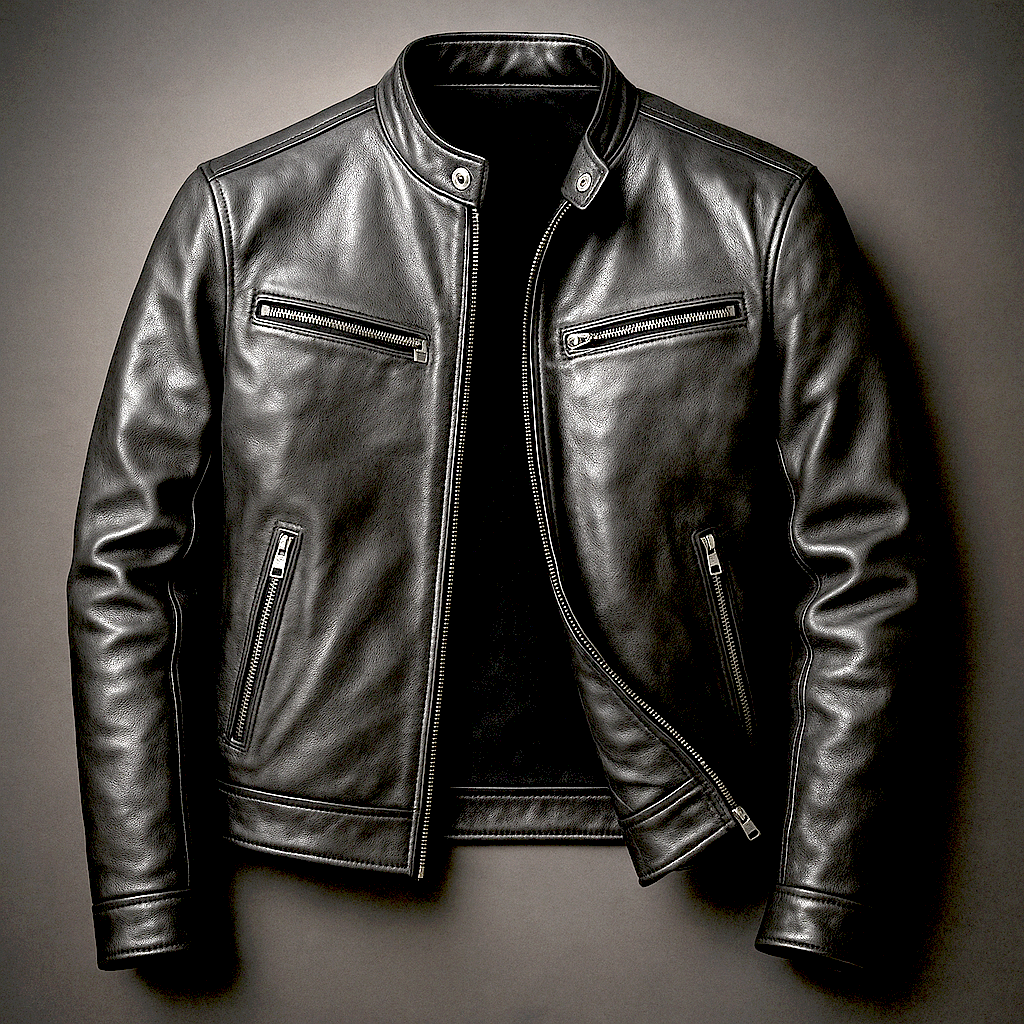 Alistair - Vintage Leather Jacket with Timeless Character