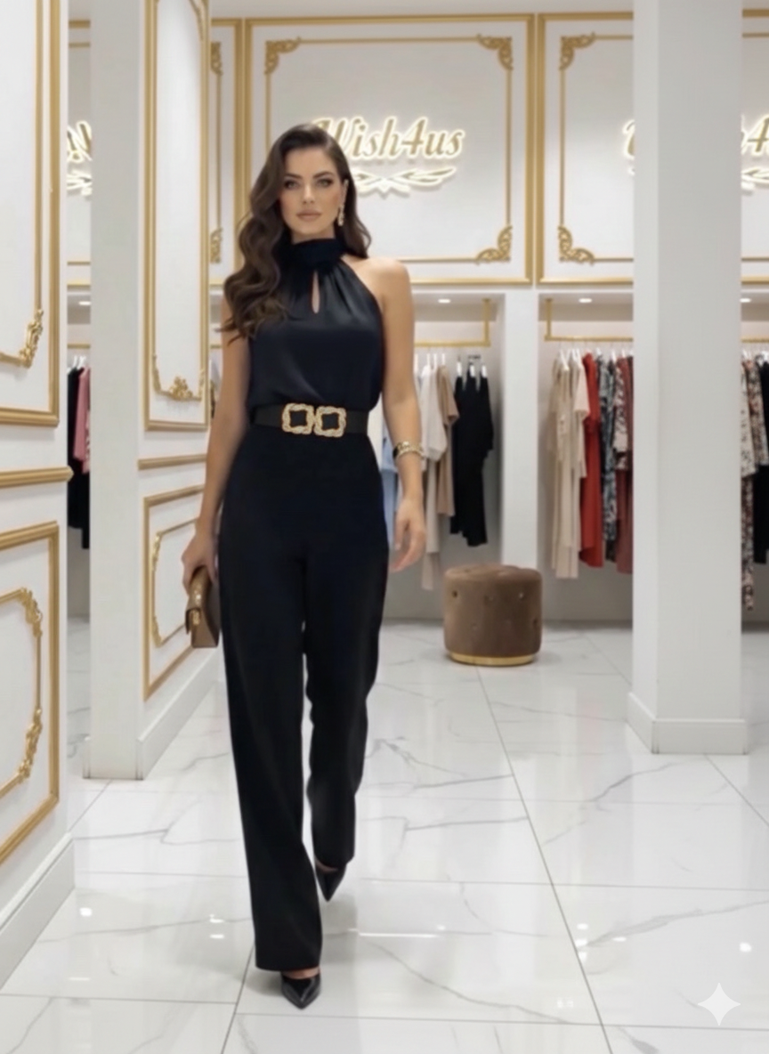 Yara – Palazzo Wide Leg Jumpsuit