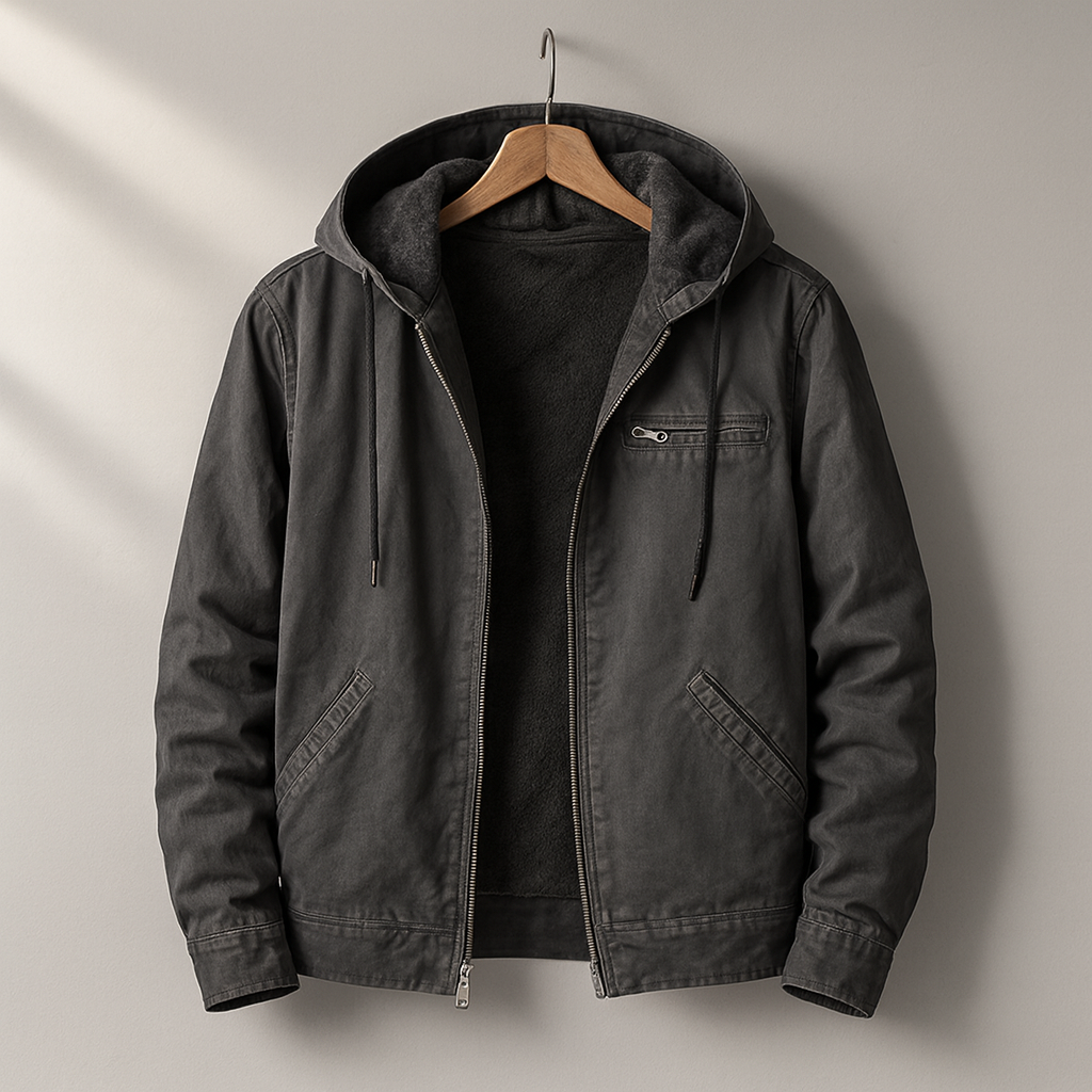 Finnley – Sherpa-Lined Canvas Jacket