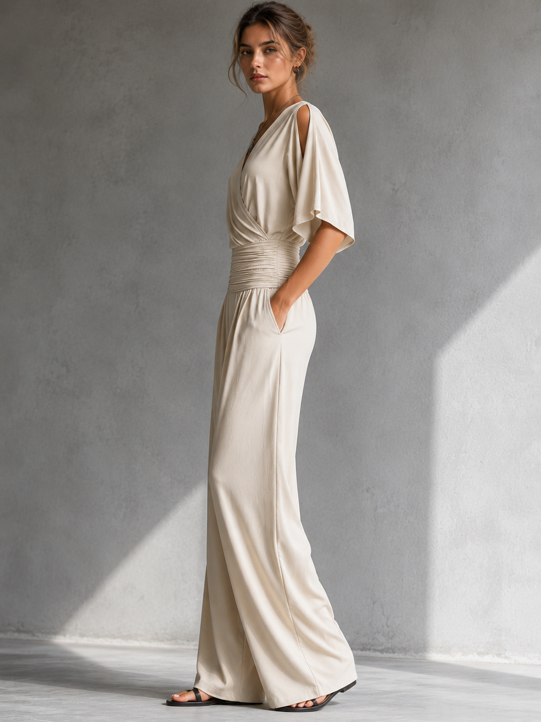 Magdalena – Elegant Wrap Jumpsuit