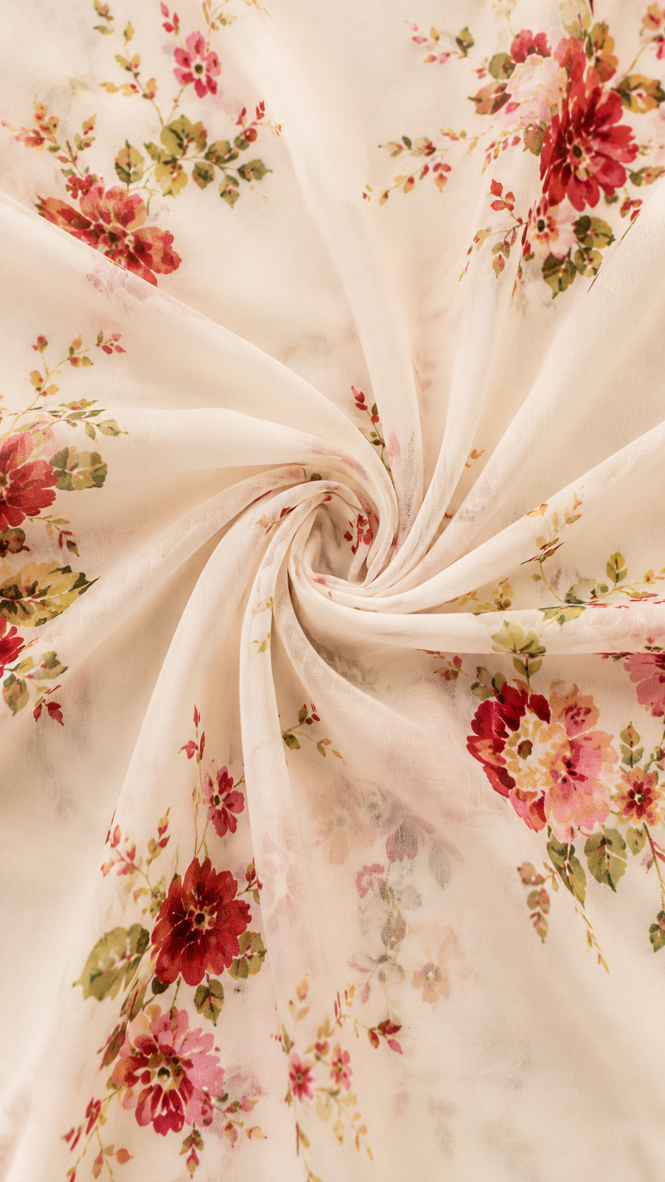 Queniva – Romantic Floral Barcelona Maxi Dress