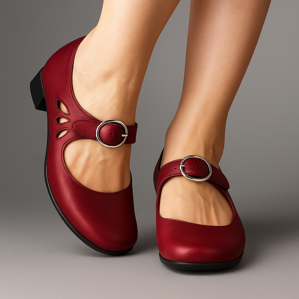 Lilwen – Orthopedic Leather Sandals