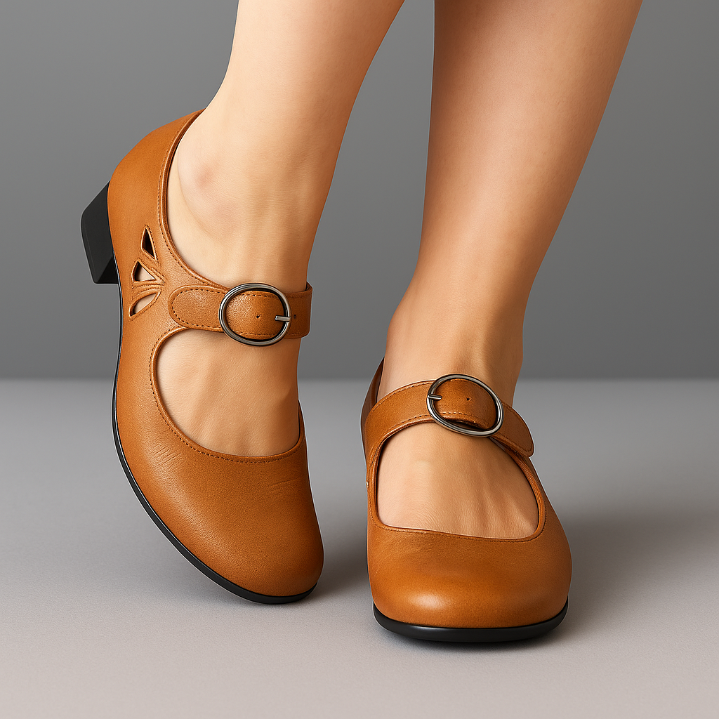 Lilwen – Orthopedic Leather Sandals