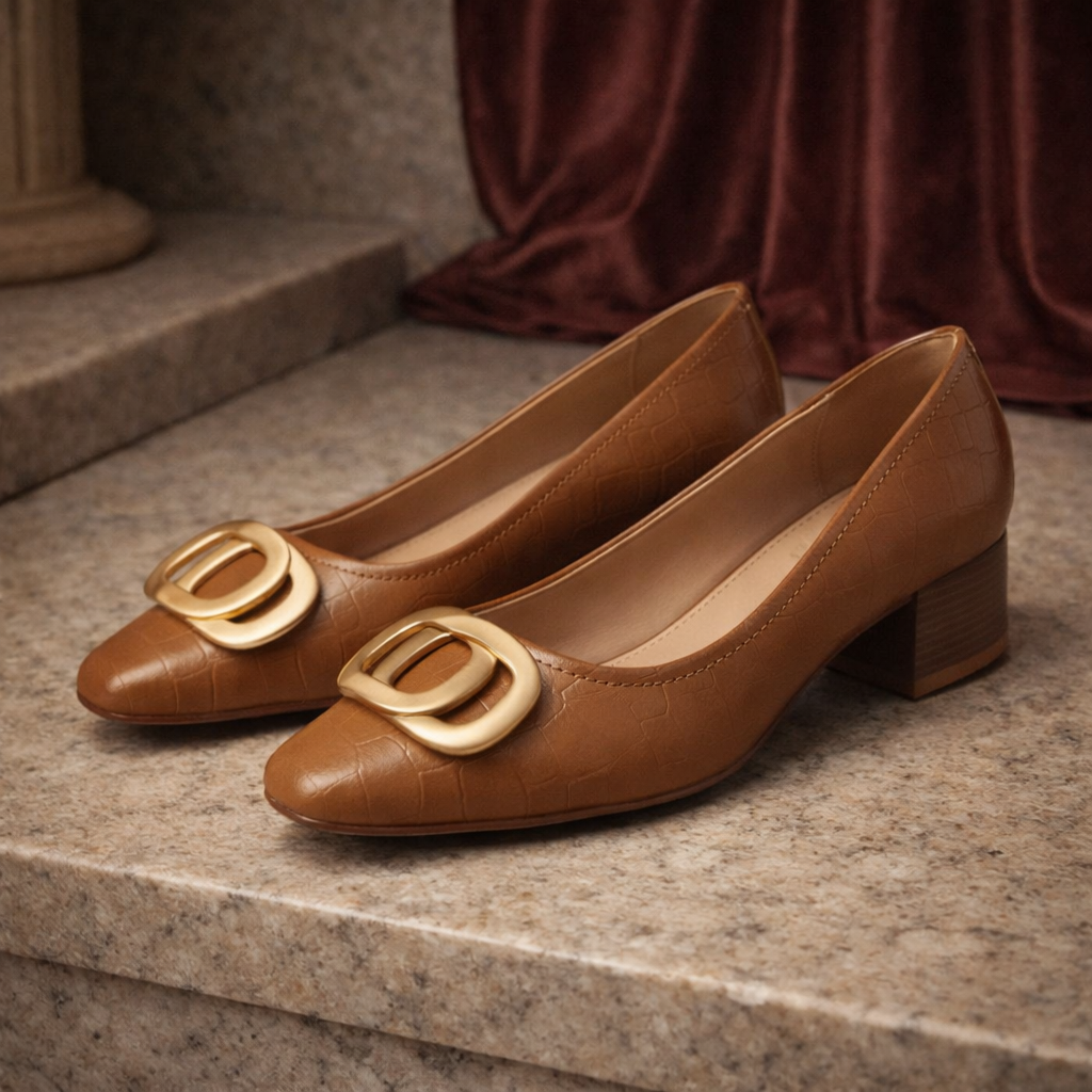 Auri - Elegant Crest Heels