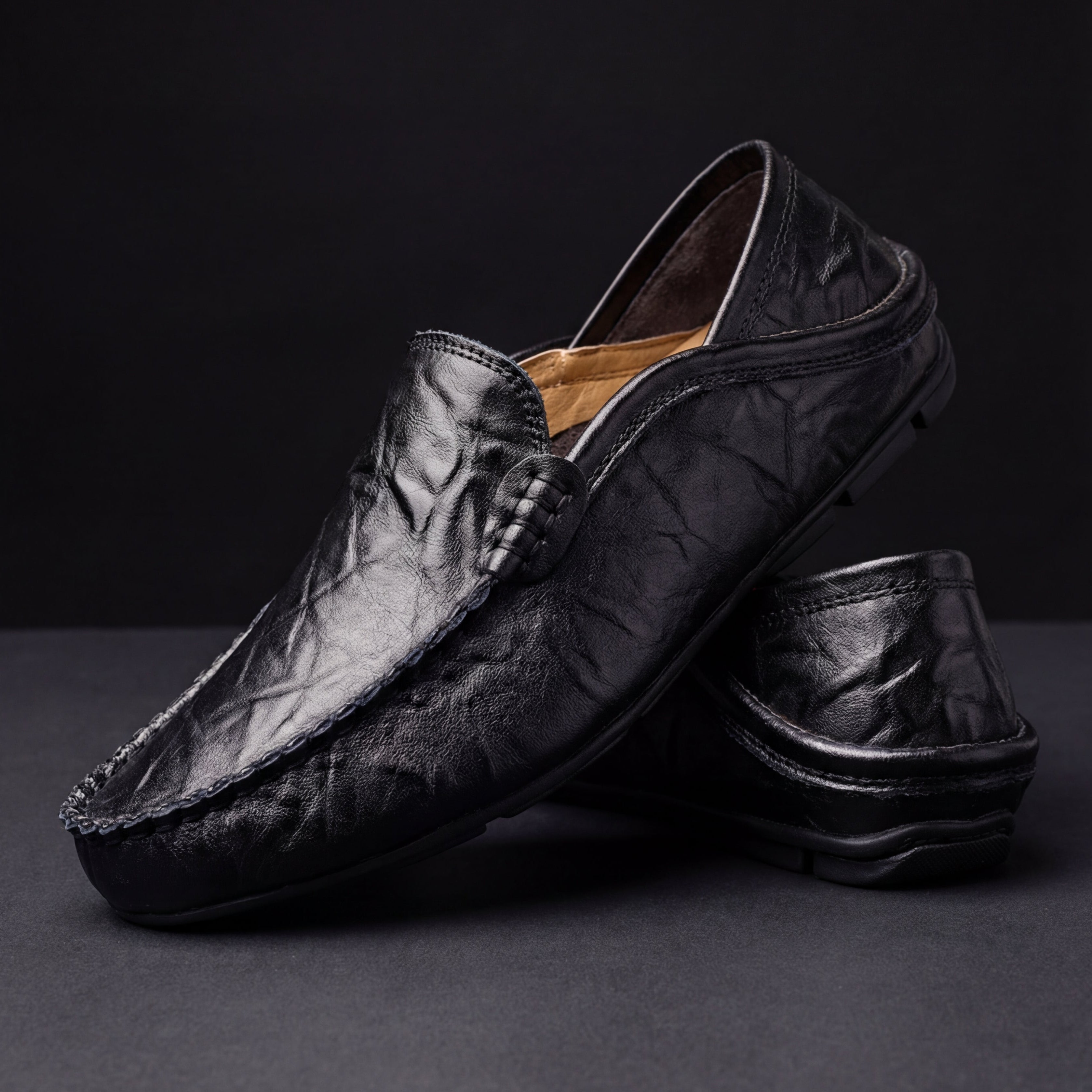 Thomas - Premium Leather Slip-On Loafers