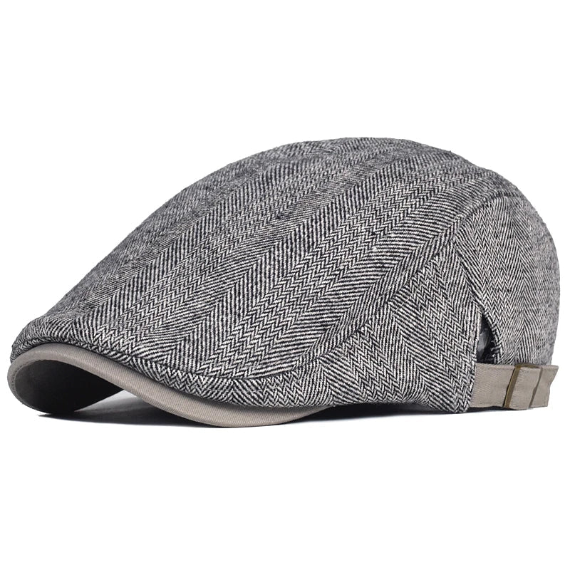 Idris - Modern Herringbone Cap