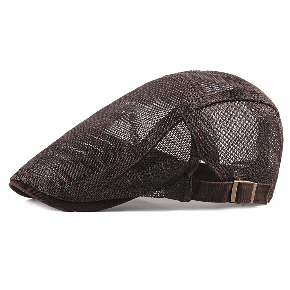 Damon - Breathable Driver Flat Cap