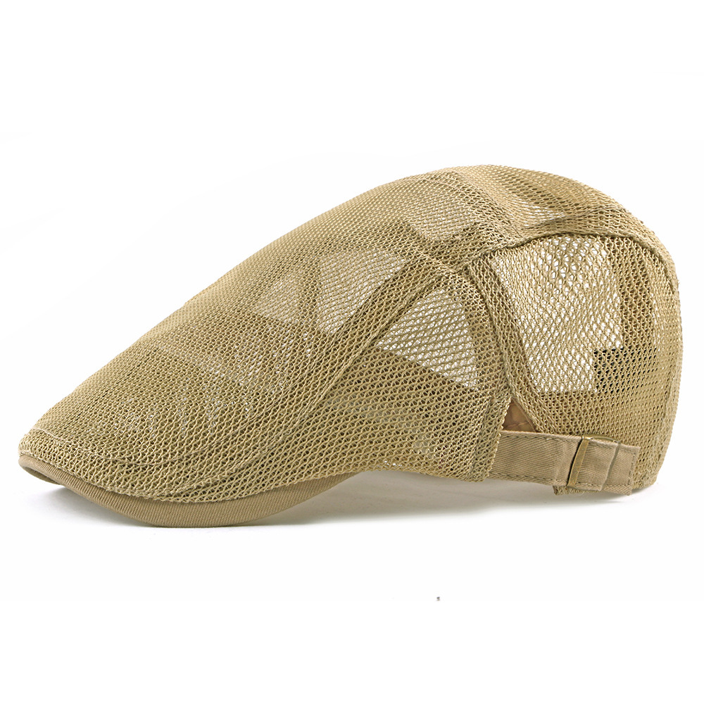 Damon - Breathable Driver Flat Cap