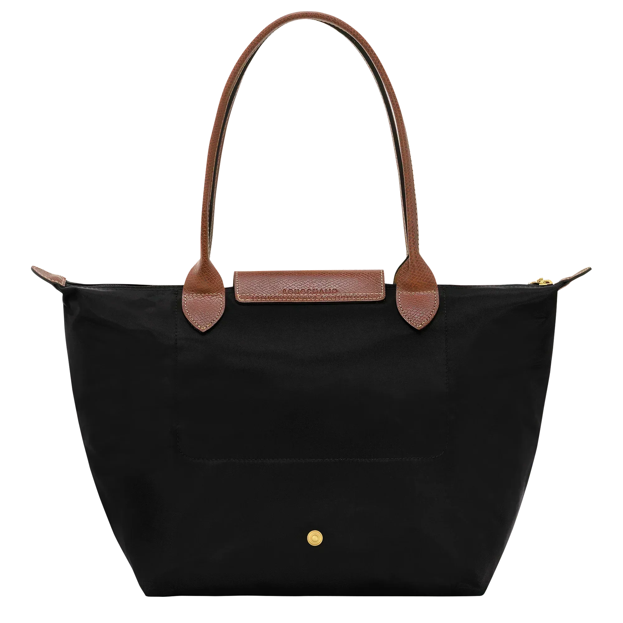 Fleur – Foldable Shopper Bag in Black