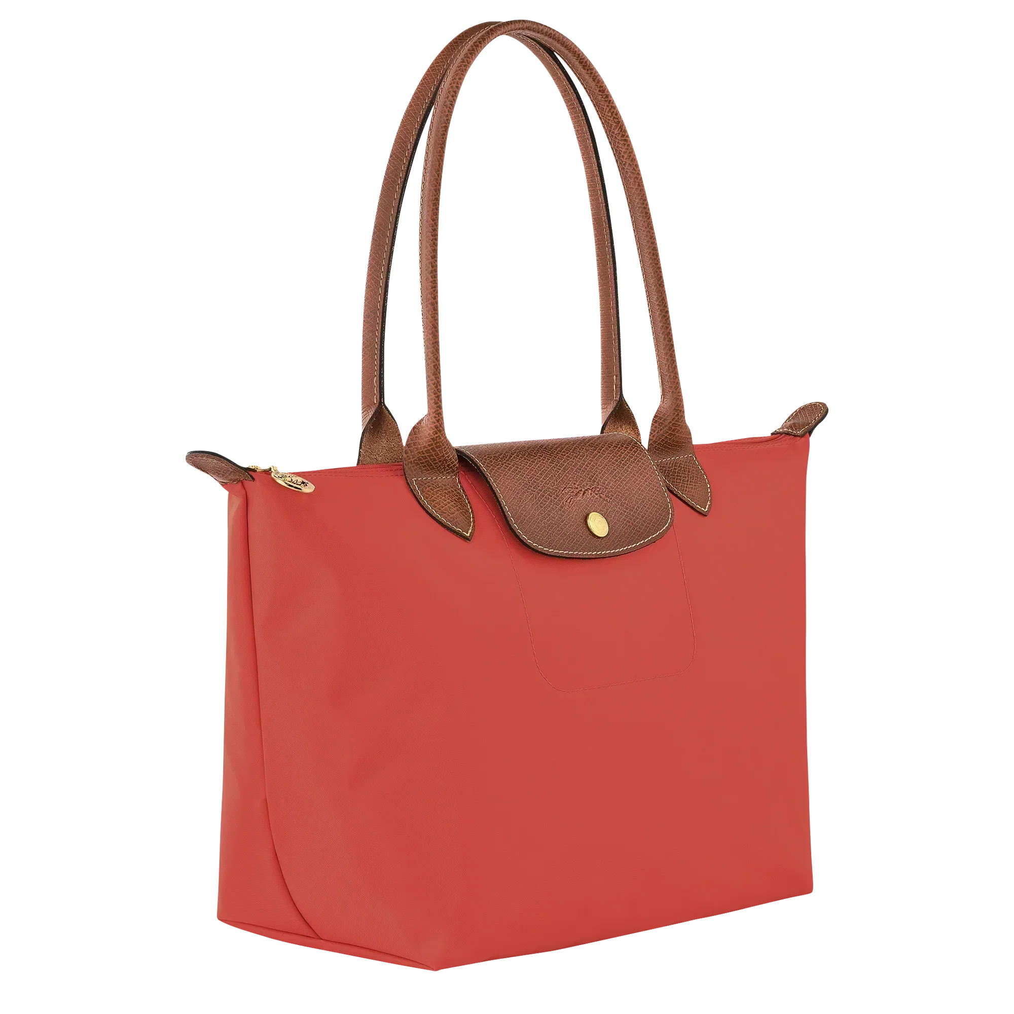 Clover – Foldable Shopper Bag in Tomato Red