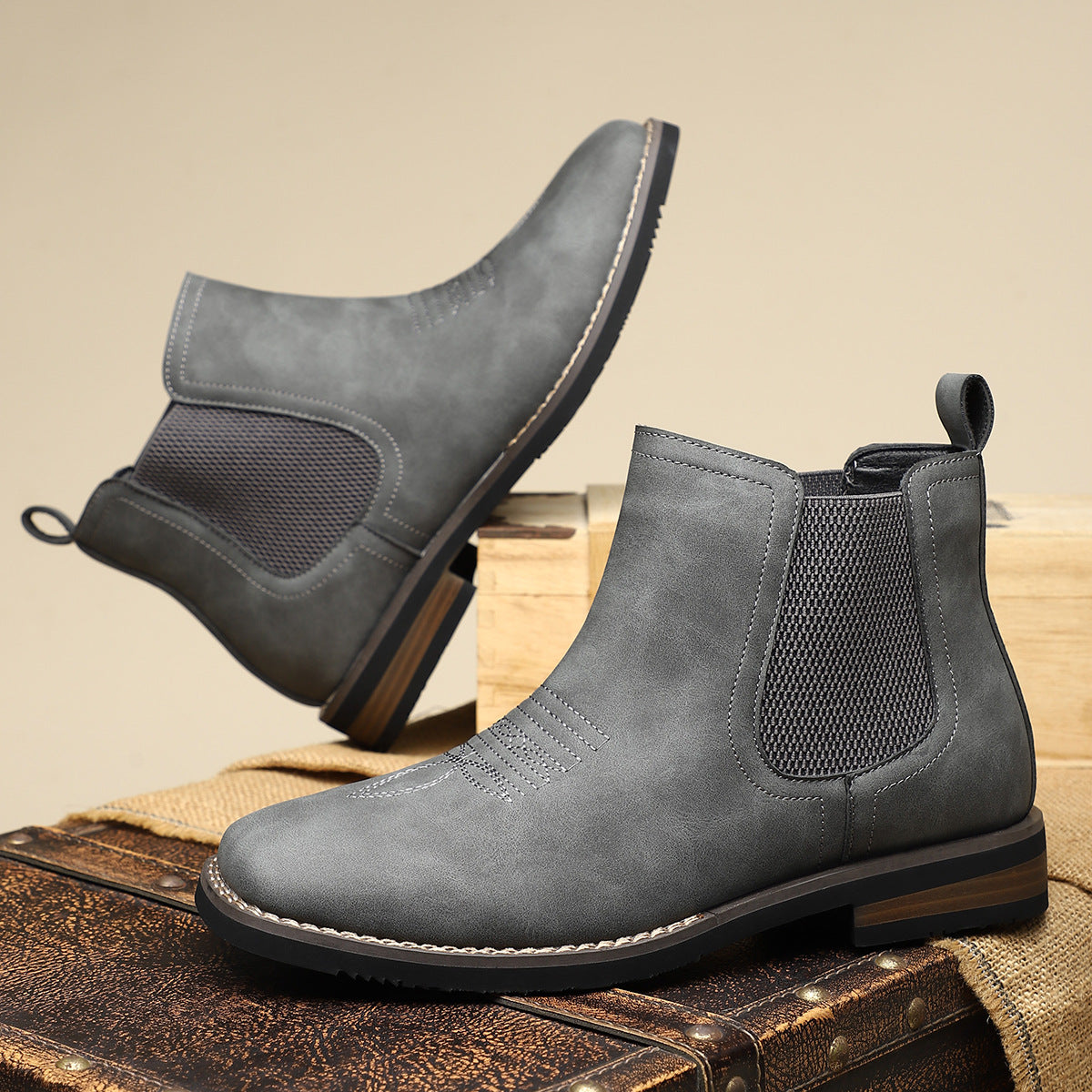 Hugo – Rugged Leather Boots for Every Day
