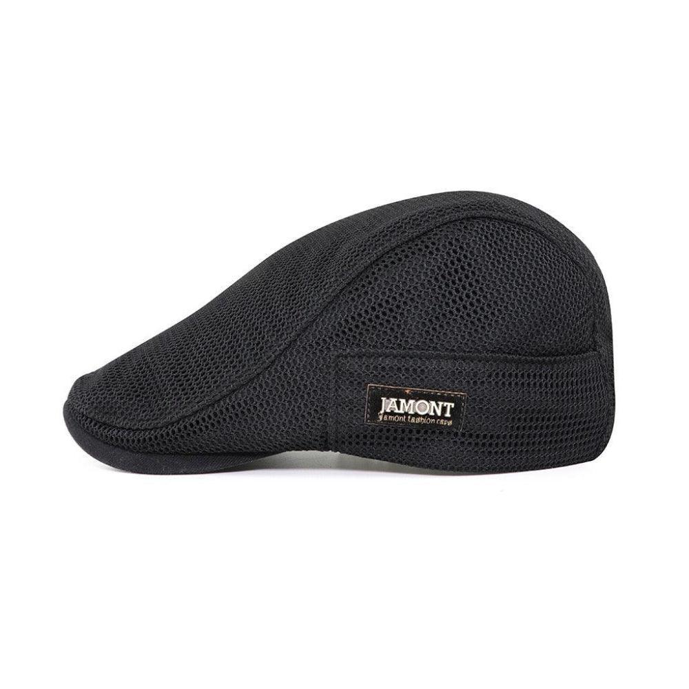 Grayson - Breathable Mesh Flat Cap