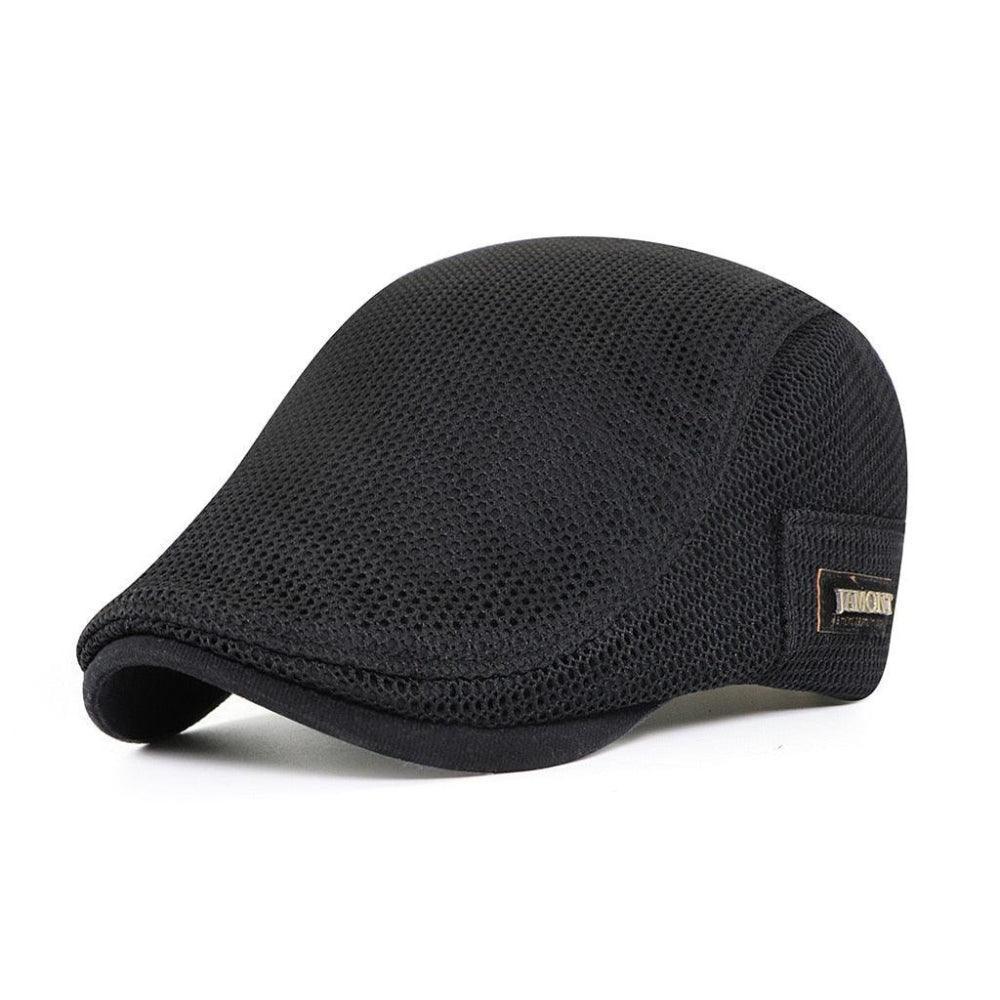 Grayson - Breathable Mesh Flat Cap