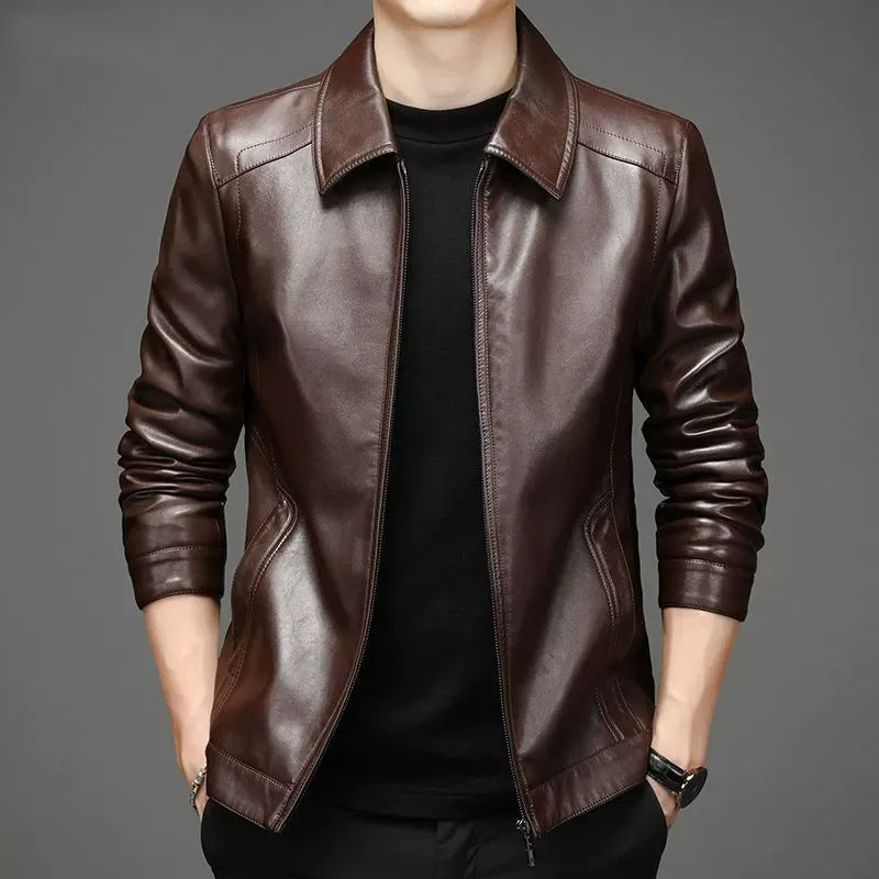 Bram - Casual Leather Jacket