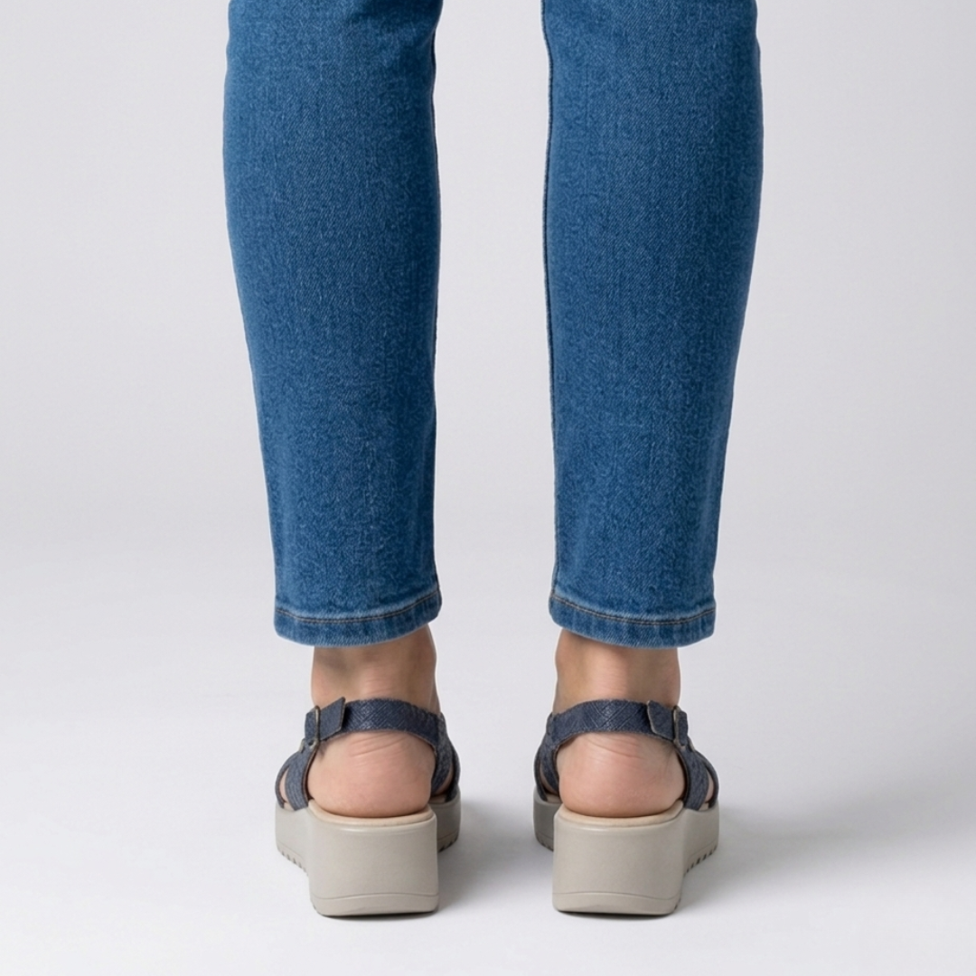 Rumi - Cushioned Platform Sandals