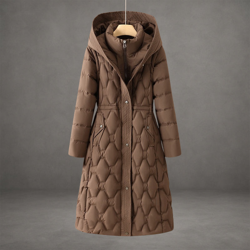 Josephina – Longline Hooded Down Coat