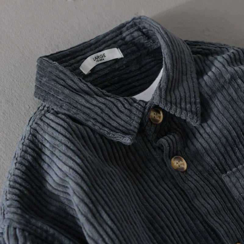 Lennox – Corduroy Long-Sleeve Shirt